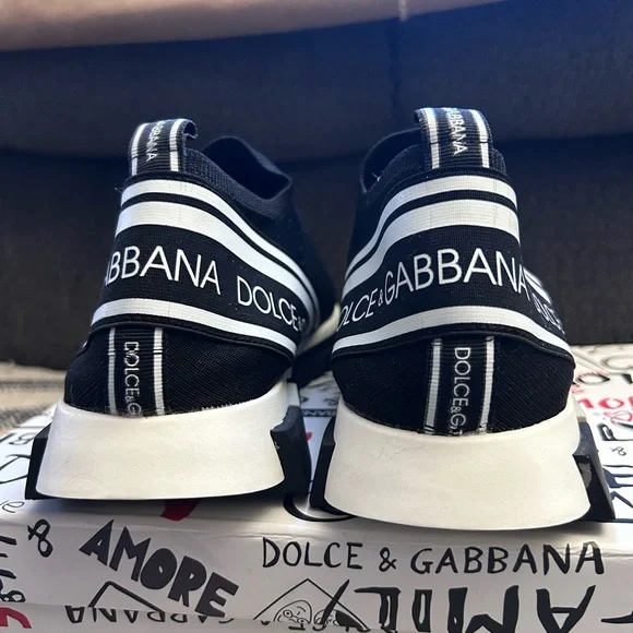 Dolce & Gabbana Sorrento Sneakers in Black - Size 46 - Excellent Condition - Picture 6 of 15